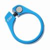 34,9 mm Aluminiumlegierung Fahrradsattelklemme Mountainbike Sattelstützenzubehör(blau)