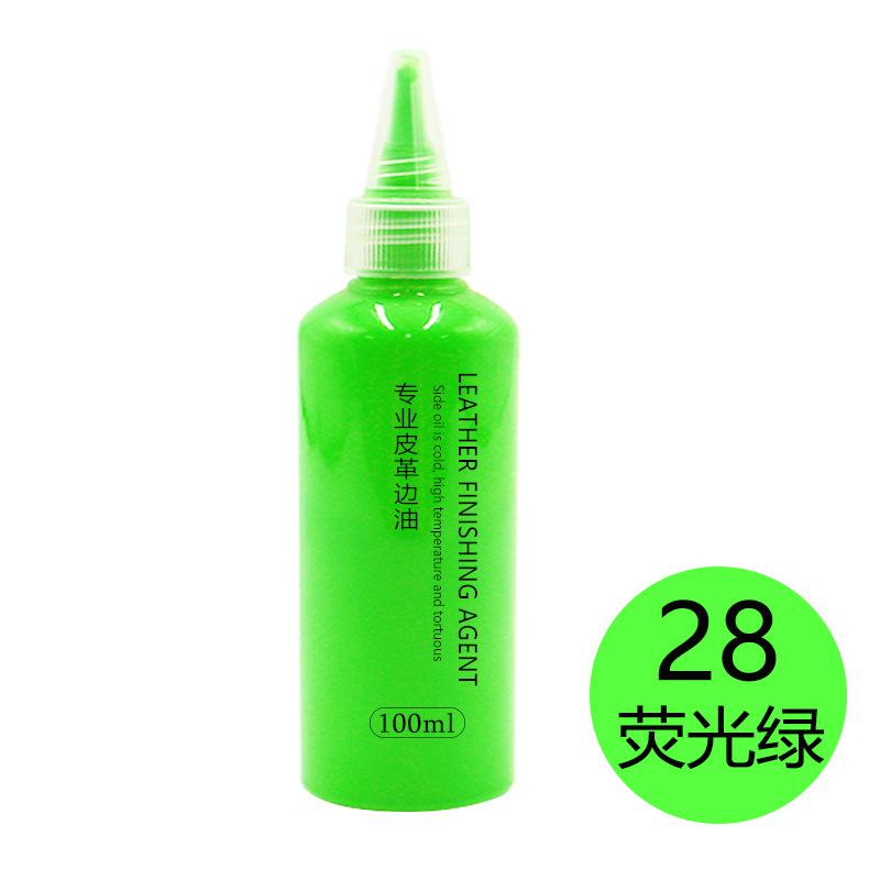 100ml Matte Lederkantenversiegelungsöl Kältebeständig Hochtemperaturbeständig Verhindert Feuchtigkeitsaufnahme und Verformung des Leders