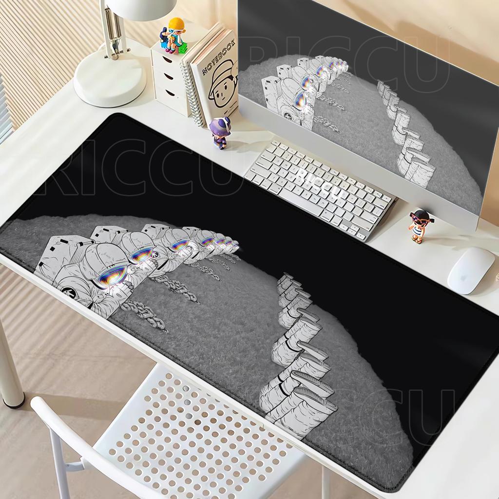 Tapis de Souris XXL Chainsaw Man Reze pour Ordinateur Portable Tapis Antidérapant pour Clavier PC Tapis de Bureau Accessoires de Jeu Kawaii Makima
