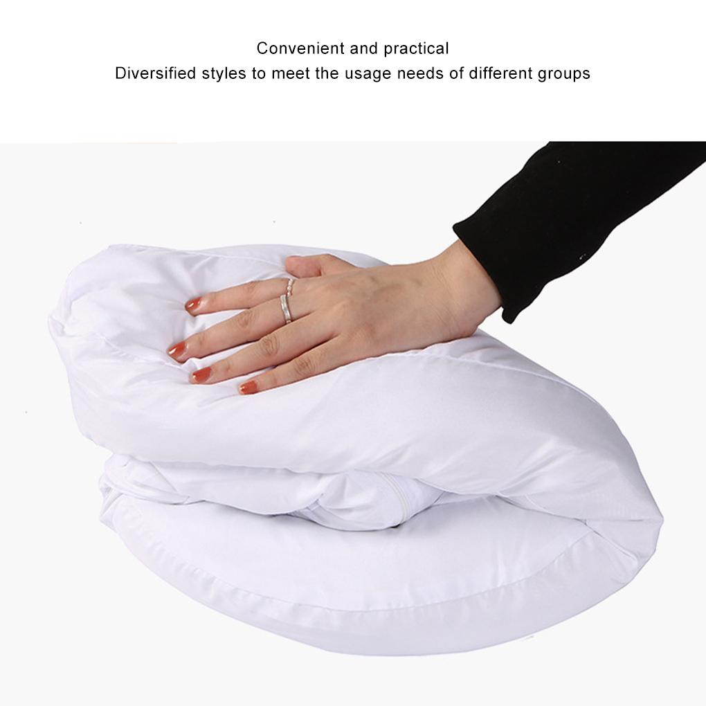1PC U Shape Pillow Neck Back Pillow Side Sleeper Contour Pillow with Ear Hole for Sleeping on Your Side for Neck Shoulder