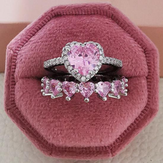Women's Micro-Paved Diamond Combination Ring