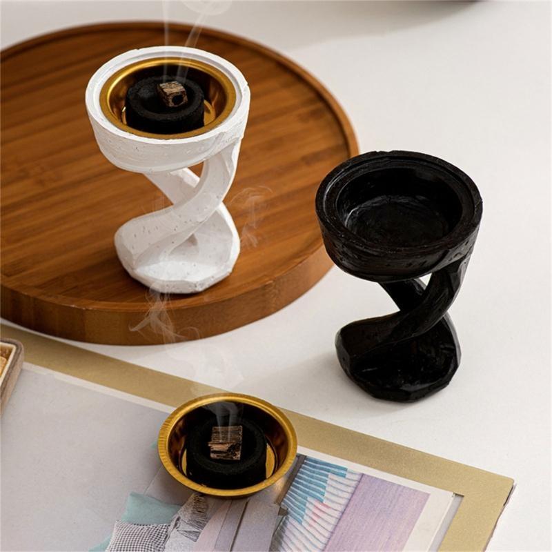 Arab Resins Twist Incenses Burners for Enhancing Home or Office Aesthetic