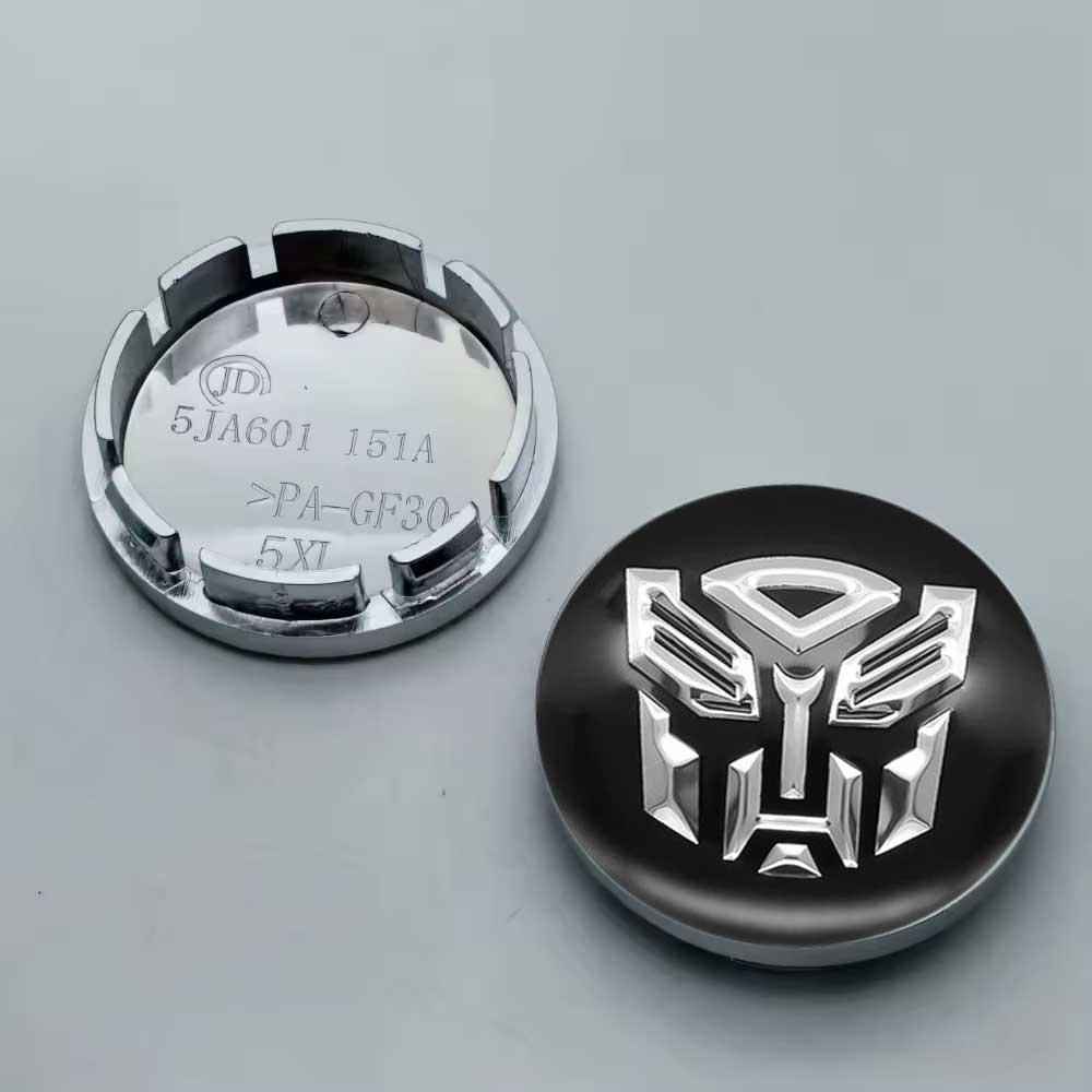 4pcs 56mm Autobot Badge Wheel Center Cap Hub Cover Car Styling Rims Dust Proof Hubcaps sticker For BMW FORD Chevrolet Honda