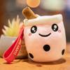 Tea Milk Cup Plush Keychain Cute Bag Pendant Cartoon Doll Kids Gift Birthday