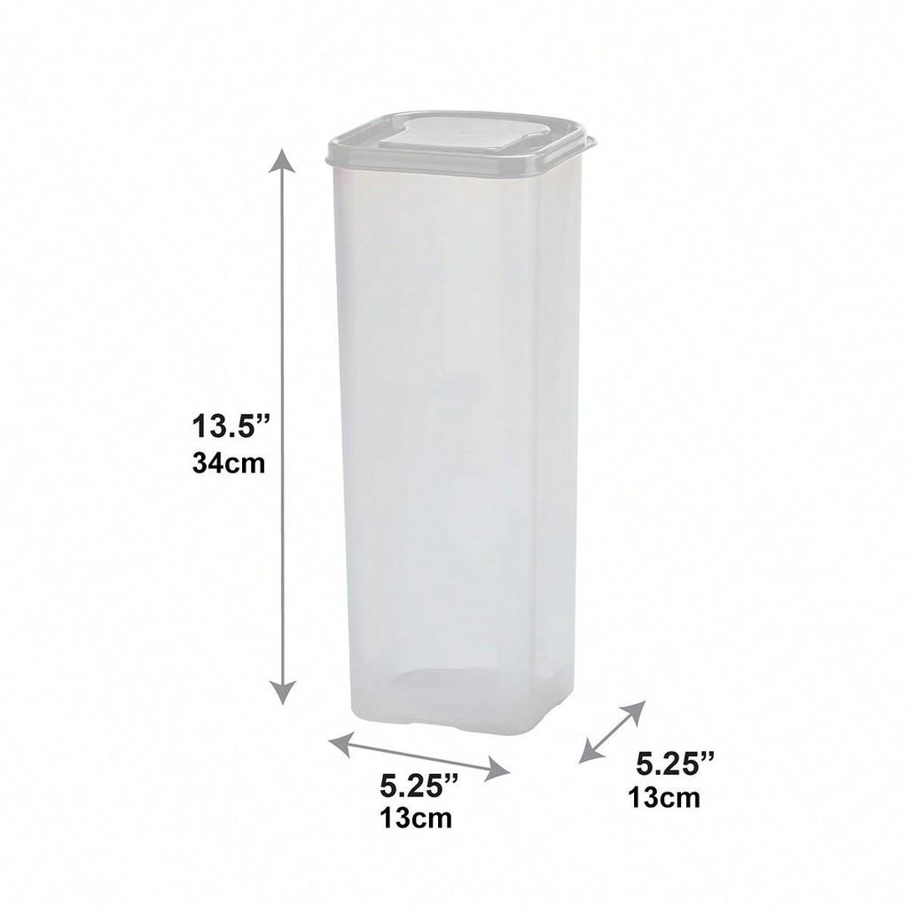 Plastic Bread Storage Container With Sealing Lid For Freshness Preservation Kitchen Organizer
