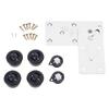 Manufactured Steel Hardware Pack Sturdy & Long lasting Fasteners Durable for Furniture Assembly & Building Projects