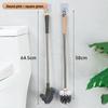 HRTD Stainless Steel Long Handle Toilet Brush
