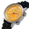 BERNY Men's Automatic Mechanical Dive Watch, Self-Winding, Sport Silicone Strap, 20ATM Waterproof, Sapphire Glass, Super Luminous