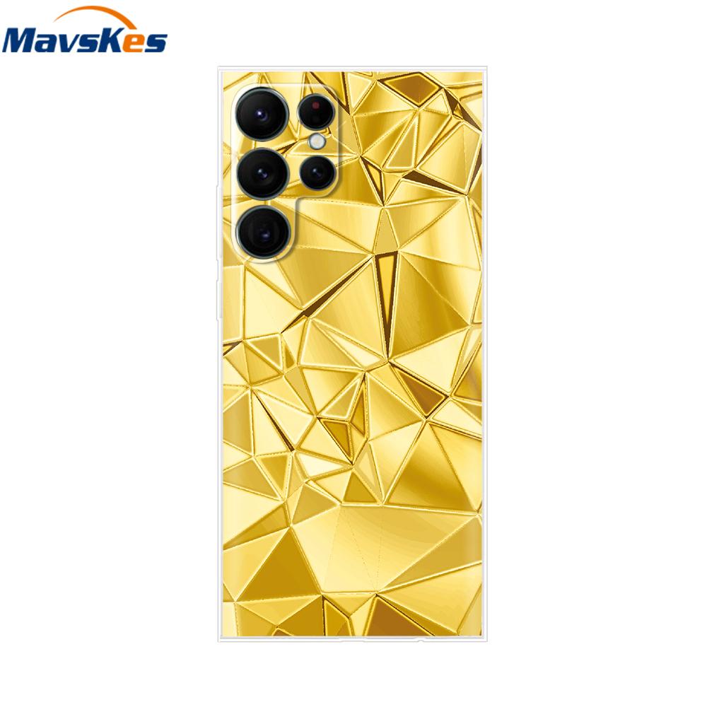 For Samsung Galaxy S22 Ultra Case Silicone Soft Clear Bumper Back Cover For Samsung S22 Ultra Cases For Samsung S22 Ultra Fundas