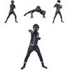 Atemberaubendes Schwarzes Spider-man Homecoming Cosplay-Kostüm mit atmungsaktivem Material für Kinder und Erwachsene