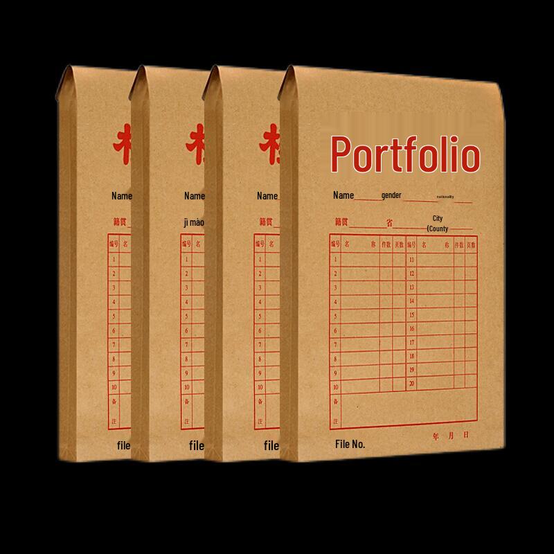 Chenguang A4 Kraft Paper File Bags