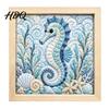 Japanese Fabric Craft No-Sew Art Kit DIY Mosaic Kits for Adults Beginners Quilted Wall Intricate with Frame & Tools Kits Gifts Housewarming