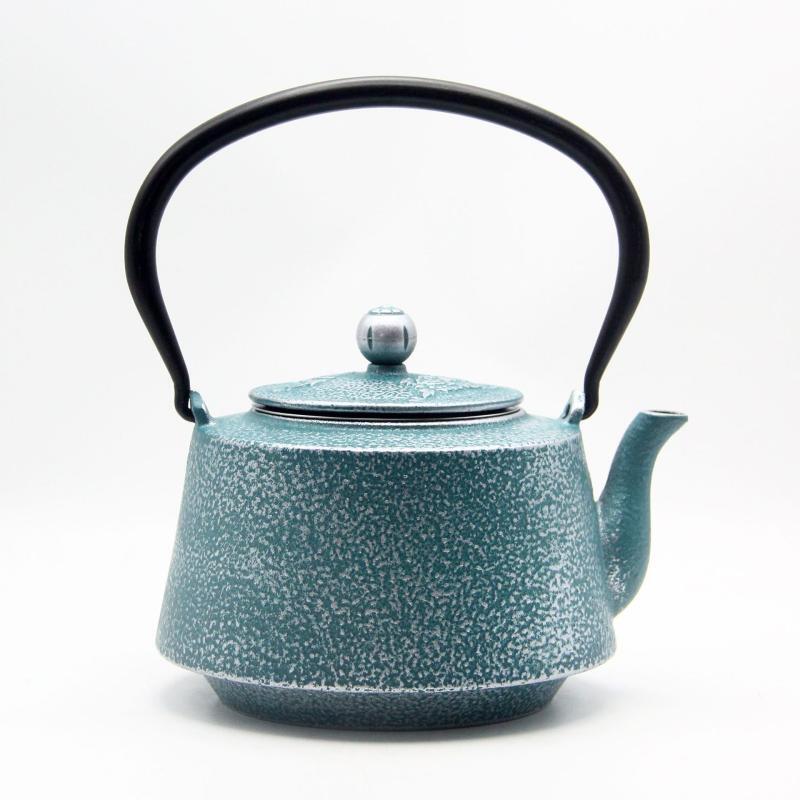 Blue Crane Dye Cast Iron Teapot with Infuser, 1200ml