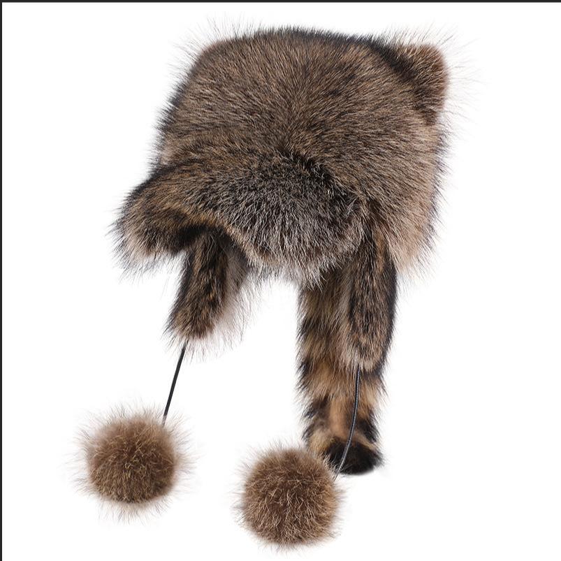 Winter Warm Women Thick Cap Ear Hats Bomber Hat