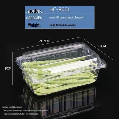 Yangge Disposable Transparent Fruit Packaging Boxes