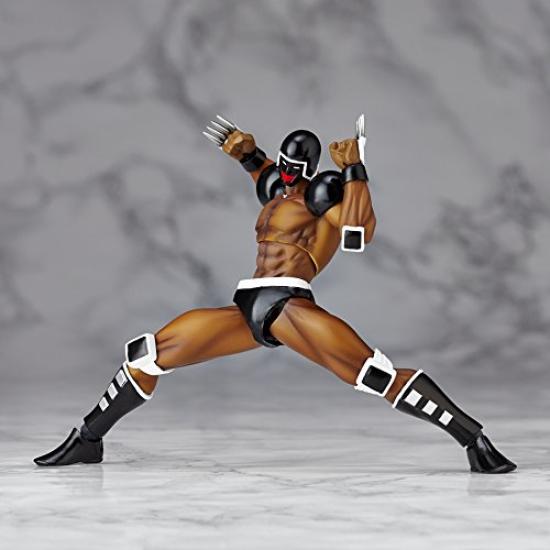 Kaiyodo Micro Yamaguchi Revol Mini Kinnikuman approximately 125mm ABS PVC action figure Warsman, & pre-painted (rm-010)