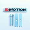 3D Metal Black Red Letters 4 MOTION Logo 4motion Car Rear Trunk Sticker Front Grille Badge Emblem Label for 4MOTION Accessories