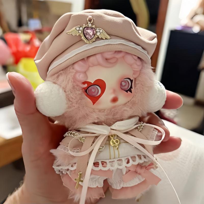 High Quality For Skullpanda Winter Symphony Series 10Cm Doll Clothes Accessories Sp Plush Doll Clothes Cat Cloak Set No Doll