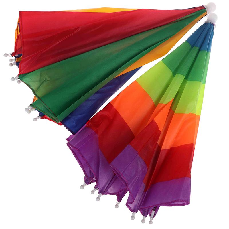 Klobouk proti slunci s 1 kusem skládacího klobouku rybářského deštníku