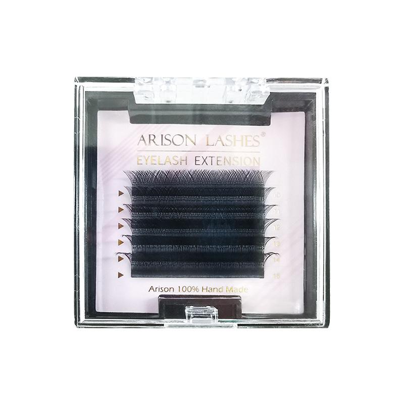9-16Mm Mixed D Curl Independent Eyelash Extension Cluster Eyelash Soft And Natural False Eyelash