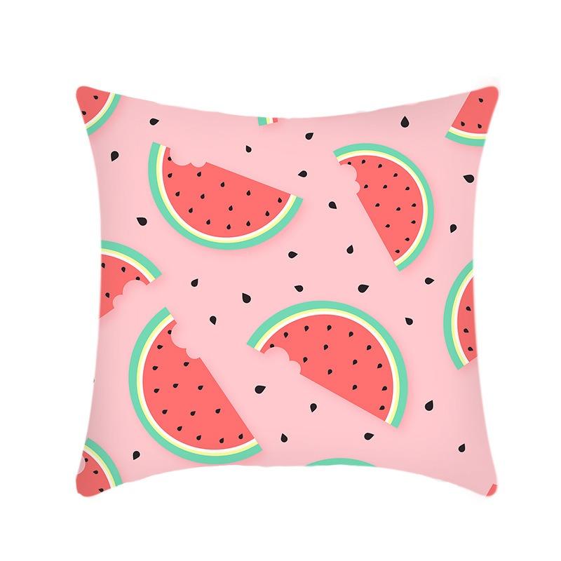 Fruit Lemon Ice Cream Popsicle Sofa Home Pillow Cover Small Fresh and Sweet Style Sofa Pillow Cover