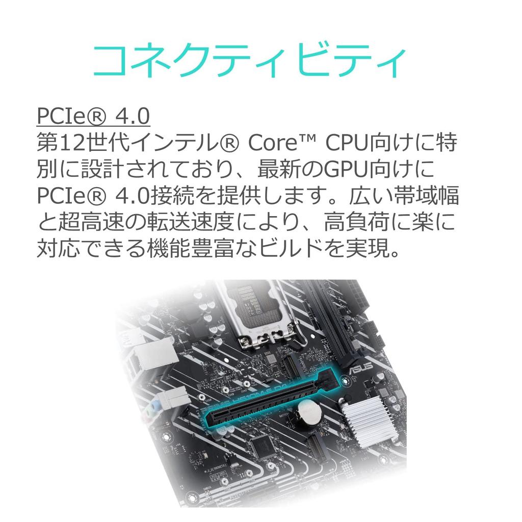 ASUS PRIME H610M-E D4 mic-ATX Motherboard with H610 Chipset for Intel 12th Gen CPUs (LGA1700) [Official Japanese Retailer Product]