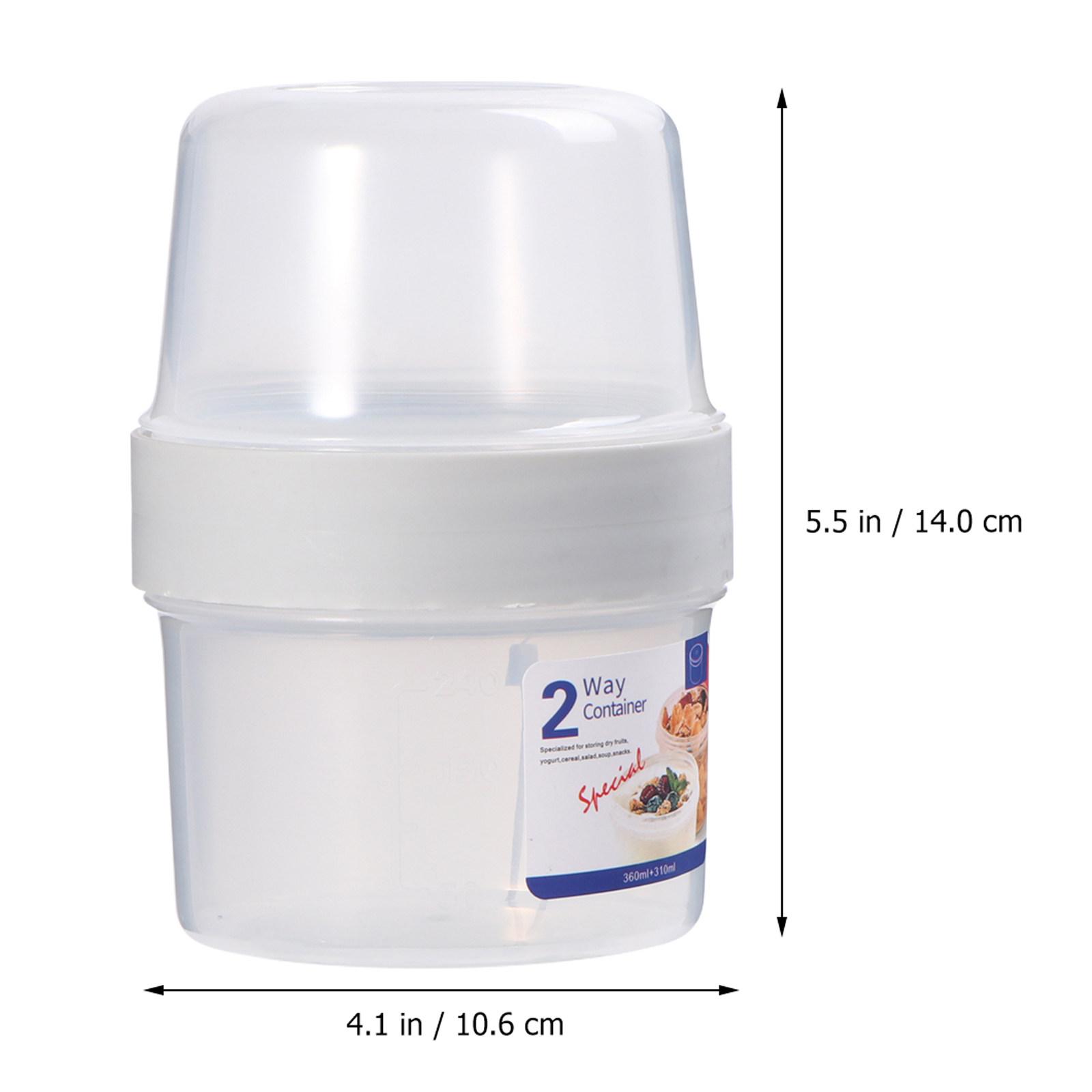 

1Pcs Fresh-Keeping Lunch Box Large Capacity 310360Ml Thermal Bento Box Portable Leakproof Food Container for School Office