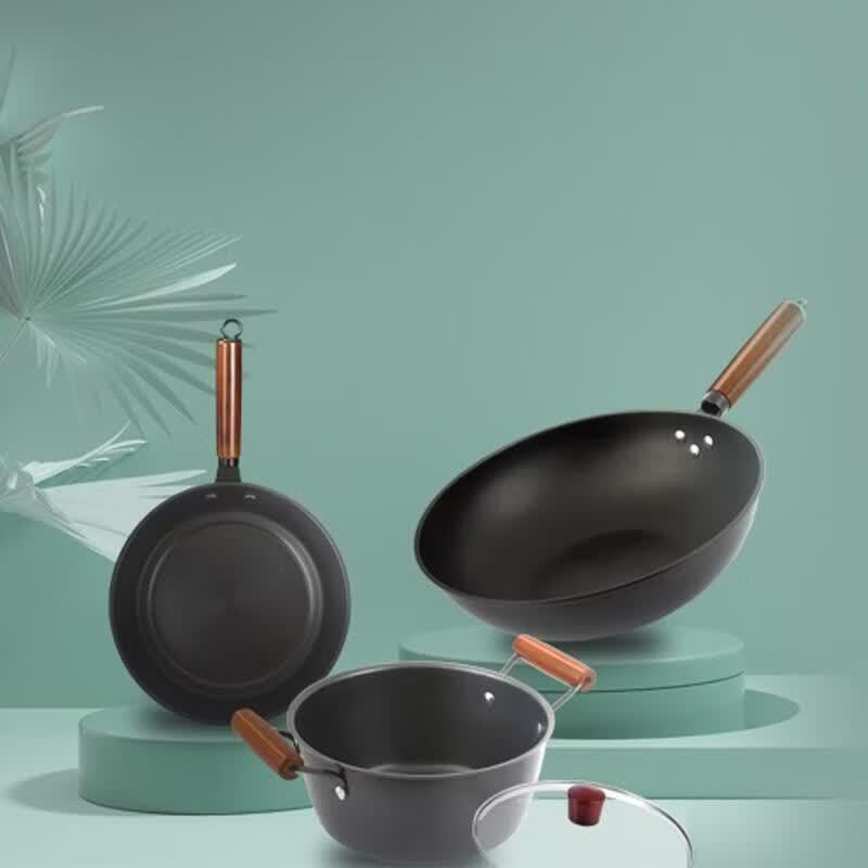 Smio Heidelberg MR-603 Pure Iron Cookware Set