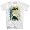 Jaws Shark Sepia Movie Poster Men's T Shirt