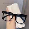 Visually Appealing Gradient Black Frame Glasses for Women Cloth Perfect for Casual Attire or Special Occasions