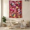 Gravity Falls Cartoon Pattern Home Decor Tapestry, Wall Hanging, Decorative RV Wall Cloth.XGT0914583