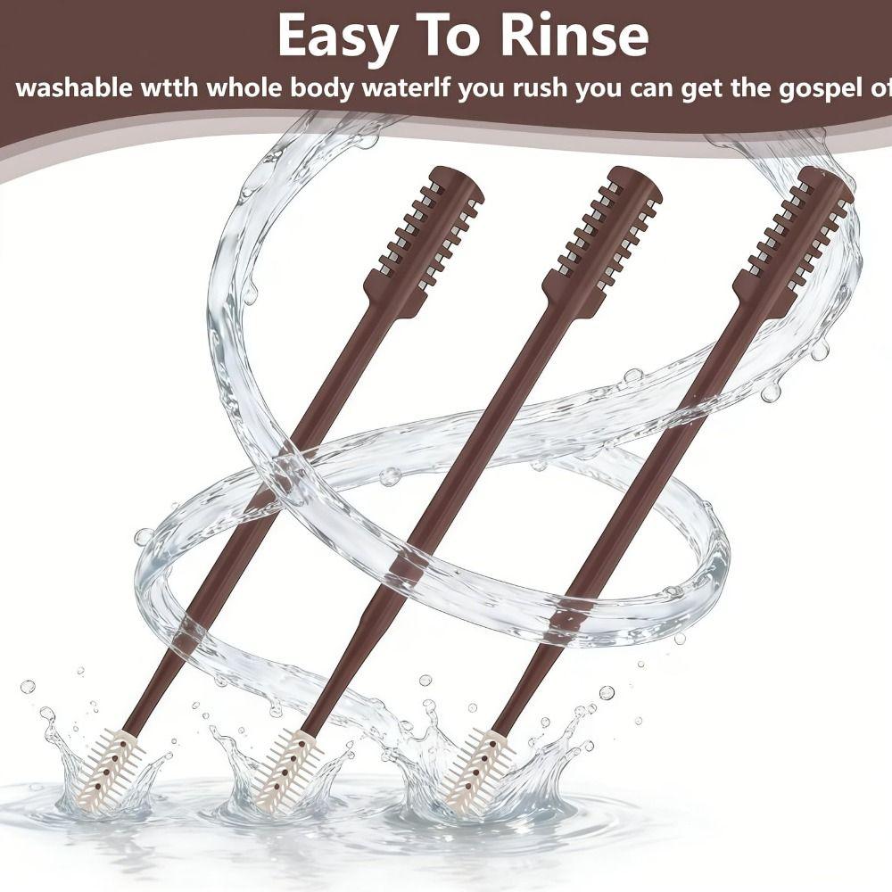 3Pcs/Set 360° Rotating Nose Hair Trimmer Washable Hair Removal Tool Nose Hair Clippers  Women Men