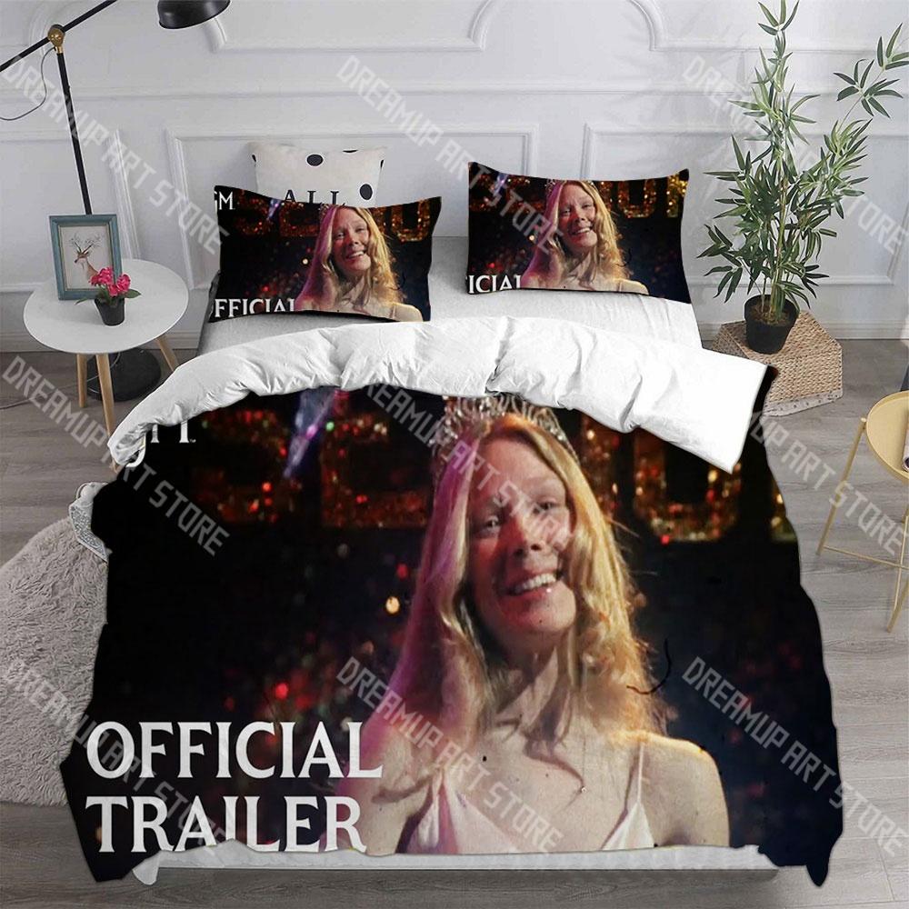Fashion Carrie (1976) Bedding Set Single Twin Full Queen King Size Bed Set Kids Bedroom Duvetcover Sets Bed Sheet Set