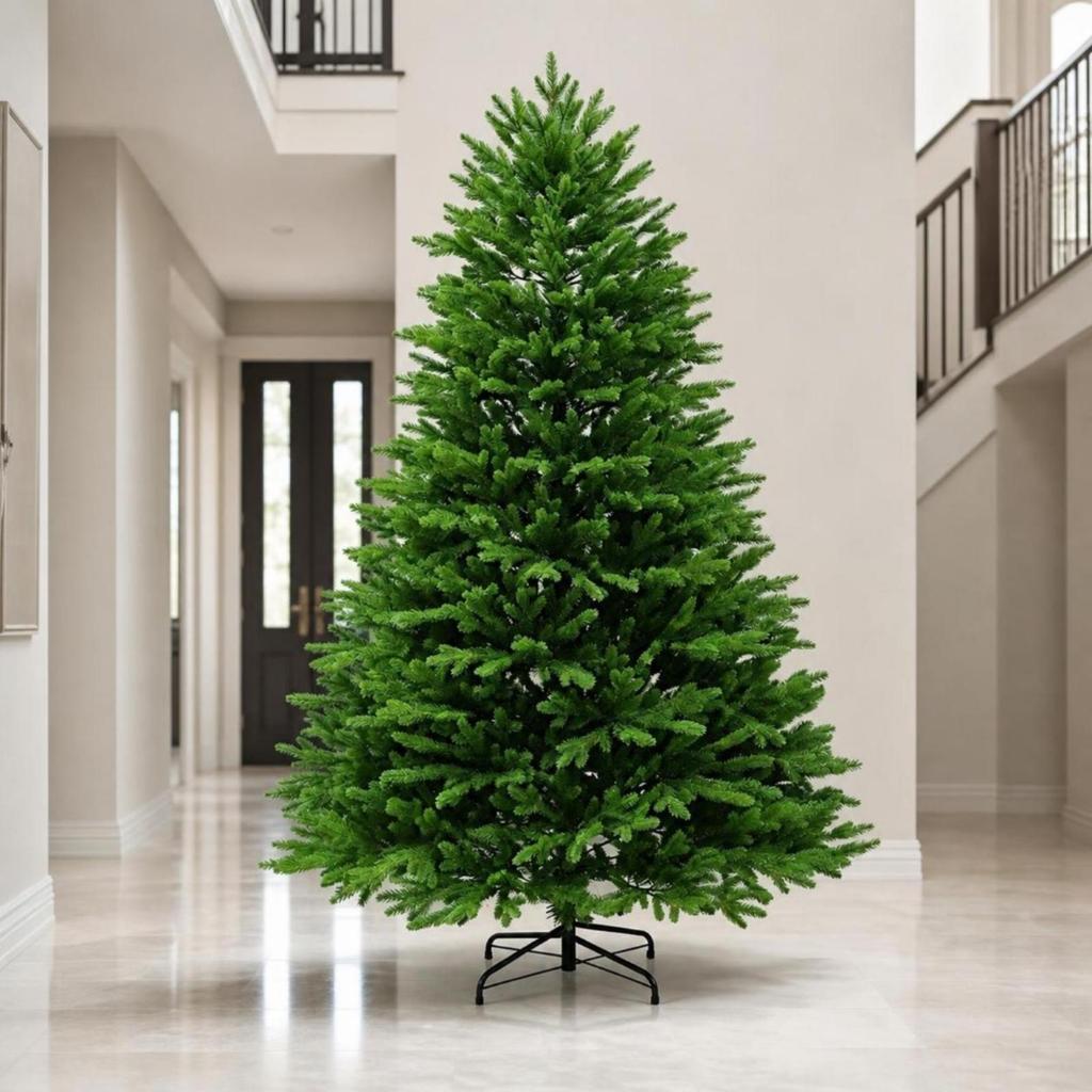 Realistic Artificial Christmas Tree | Authentic, PE Tree, for Living Room