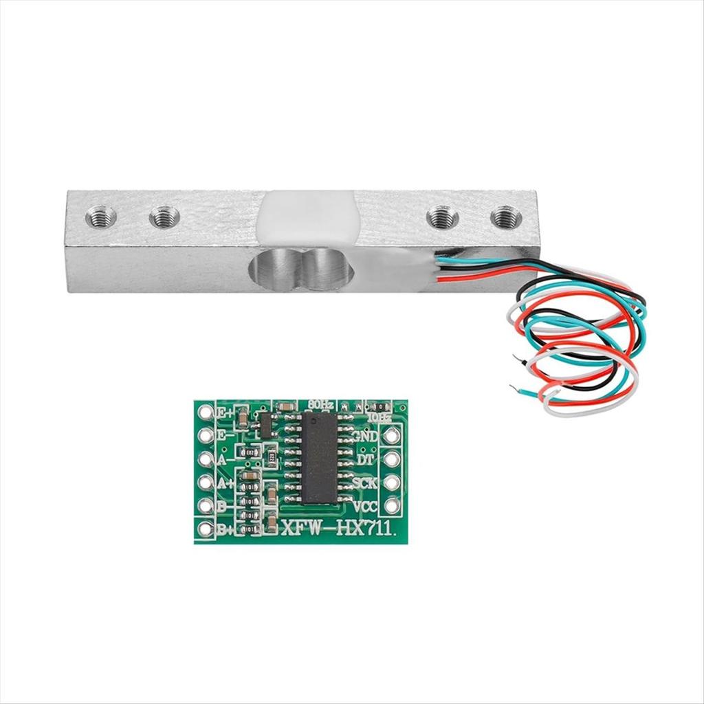 2025+ Digital Load Cell Weight Sensor,4Sets 5KG Load Cell HX711 AD Weighit Amplifier Module Pressure Sensor Ar Duino Load Cell
