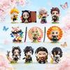 2026 Tanjiro Kamado Nezuko Demon-Slayer Anime Cartoon Figure Blind Box Creative  Statue Ornament Surprise Gift Box