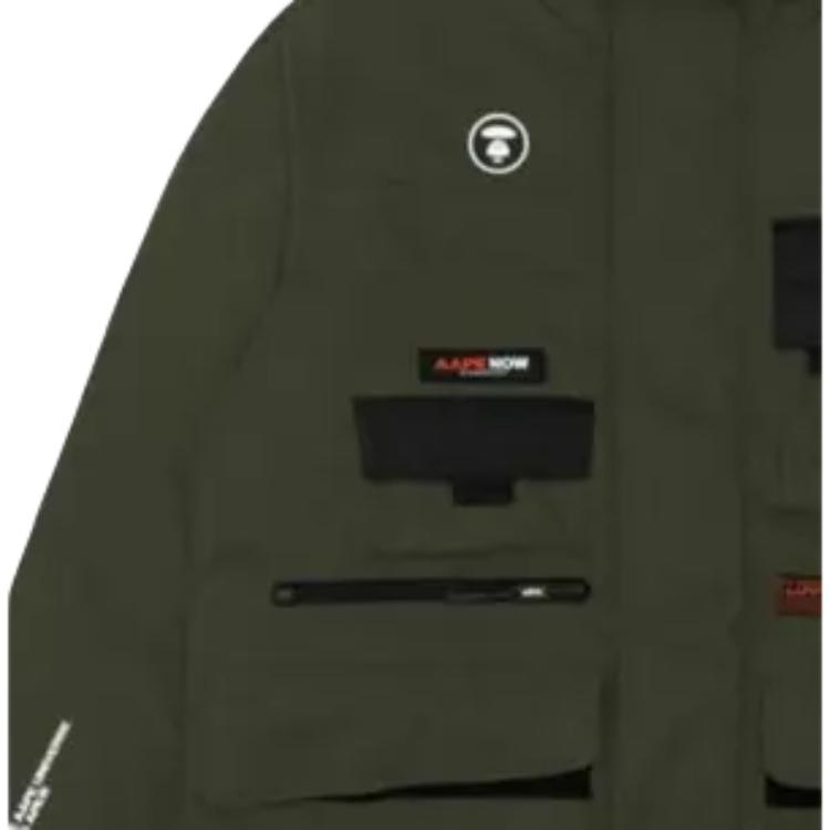 Aape Down Jackets Men's Hooded Moderate Other AAPDNM7301XXD