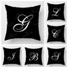 Nordic Fall Home Decor Autumn Throw Pillow Case Sofa Cushion Cover Velvet Modern 45X45Cm 45*45 50X50 60X60 40X40 50*50 Letter