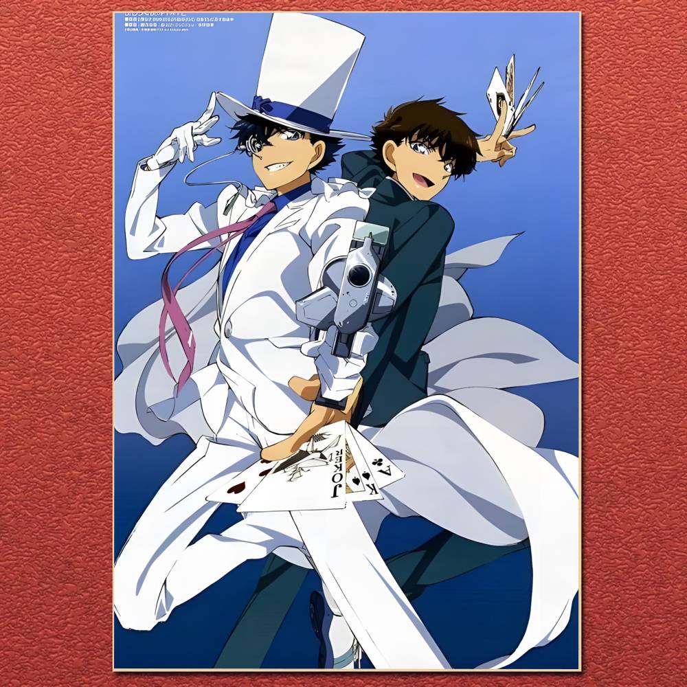D-DETECTIVE Conan ANIME Poster Leinwandbild Poster Mit Drucken Haus Schlafzimmer Wohnzimmer Dekoration Geschenk