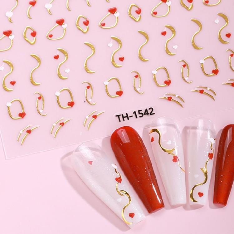 1 Sheet Spring Festival Nail Art Stickers for Women and Girls Traditional Chinese Designs Spring Festival Nail Decals