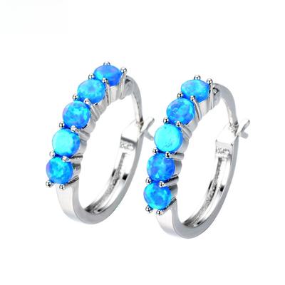 Diamond Studded and Stylish Round Ear Buckle