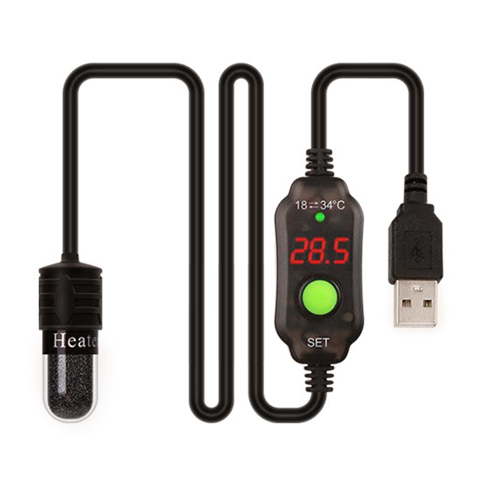 Small Aquarium Submersible Heater Aquatic Reptile Heaters for Horned Frogs 1
