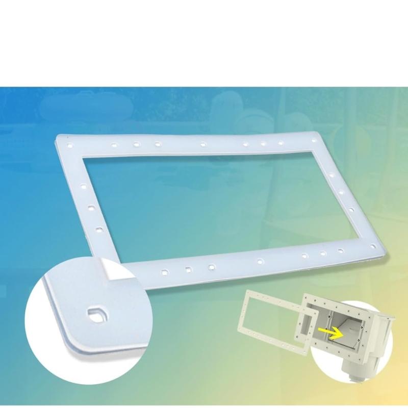 Rubber Butterfly Skimmer Gasket Leakproof Sealing Gasket Rubber Texture Suitable for Above Ground Pools 13.8x7.5inch