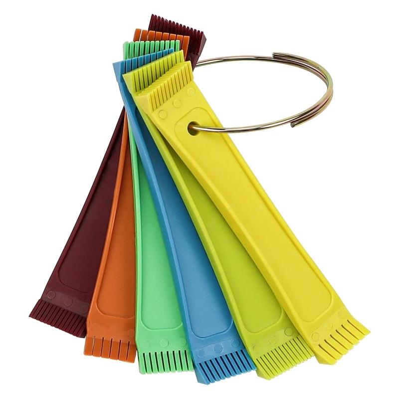 6 Teile/satz Klimaanlage Fin Kamm Fcr6 Spule Fin Kamm Ring Richten Verdampfer Kondensator