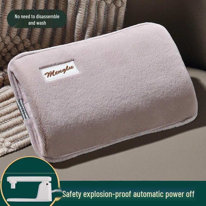 CHUGOUXIANG Rechargeable Electric Hot Water Bottle CN plug (adapter included)