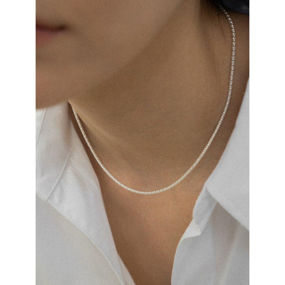[Silver 925] Condense Chain Necklace