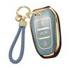 Peugeot Dedicated Key Case, Smart Key Holder, Silicone Protective Cover, Compatible with Peugeot,