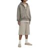 Ningbo Essentials Double-Line Zip Cardigan: Unisex Autumn/Winter Fleece Hoodie