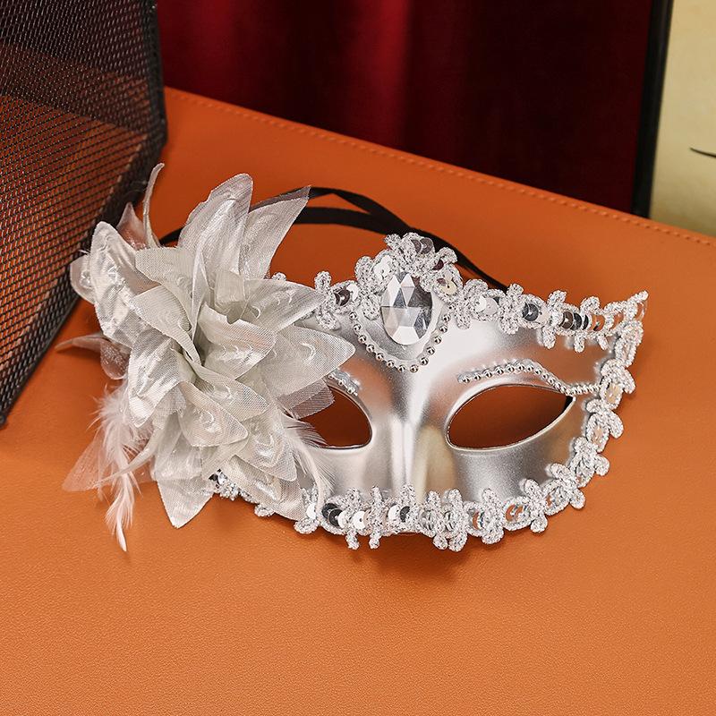Halloween Prinzessin Maske Maskerade Große Lilie Maske Party Prinzessin Sexy Dress Up Maske
