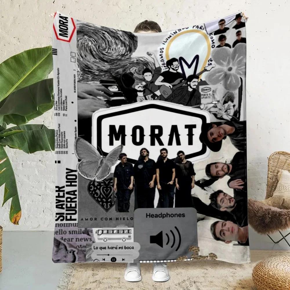 Morat Music Band Printed Blanket Picnic Blankets Warm Blanket Soft and Comfortable Blanket Home Travel Birthday Gift